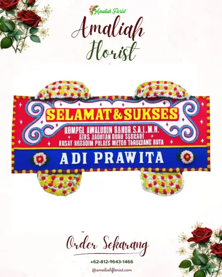 Papan Bunga Ucapan Selamat Sumuranja